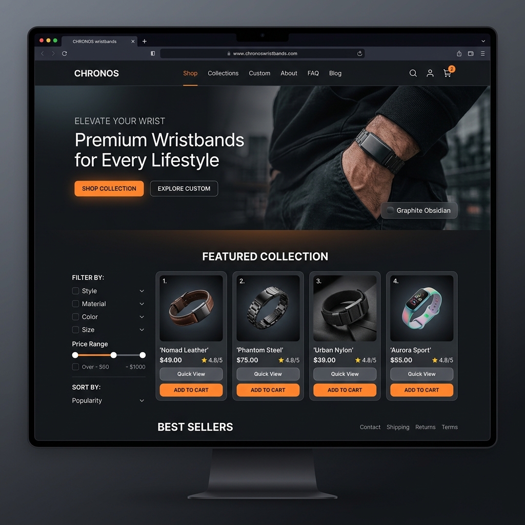 Wristband Storefront